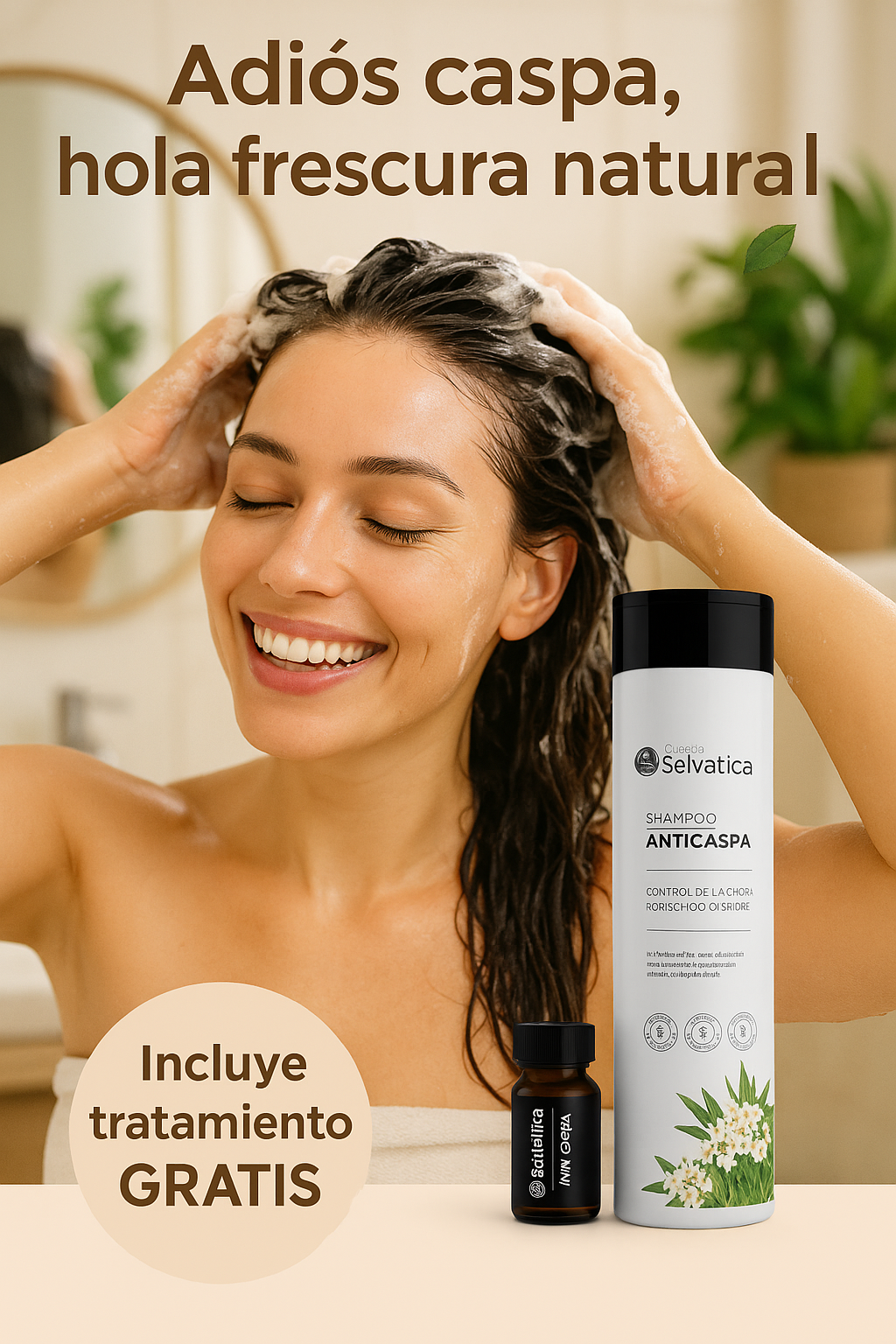 Duo capilar anticaspa 🌿 Recupera un cuero cabelludo limpio y fresco