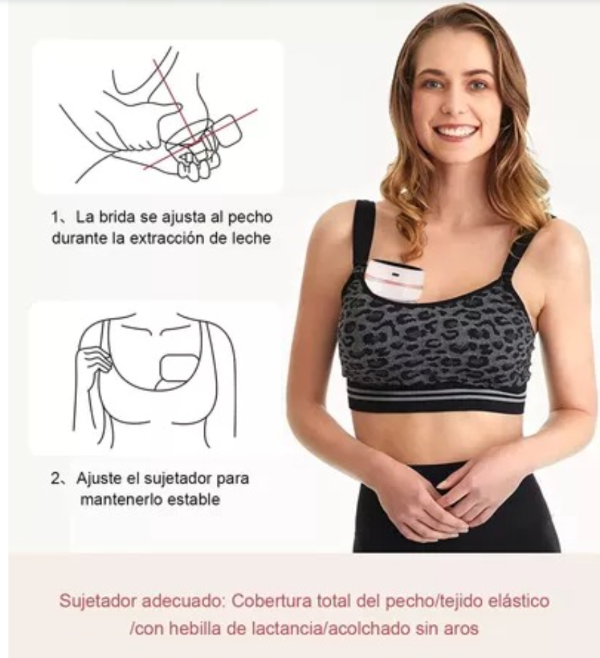 Extractor De Leche Eléctrico Portatil Silencioso Manos Libre