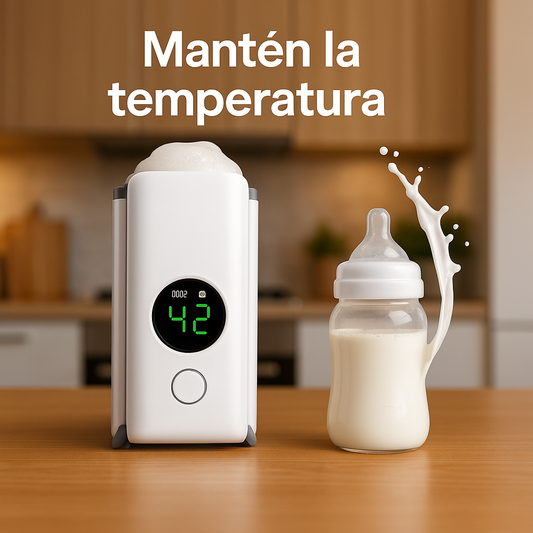 Calentador de Leche Portátil Temperatura precisa y constante